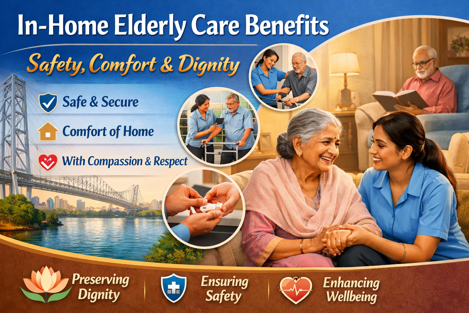 In-home elderly care benefits