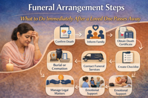 funeral arrangement steps