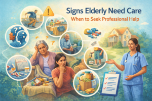 Signs elderly need care