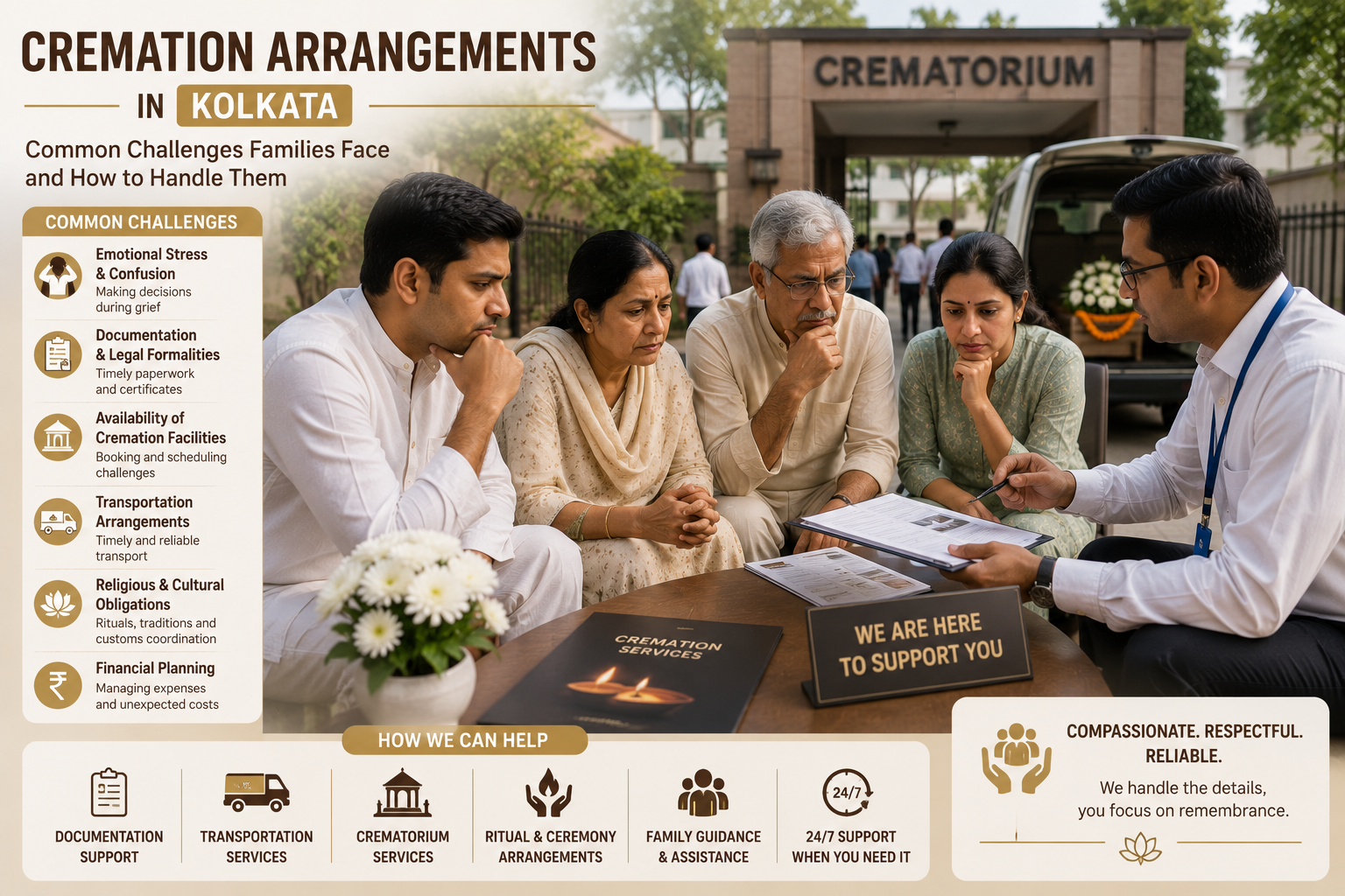 Cremation Arrangements in Kolkata