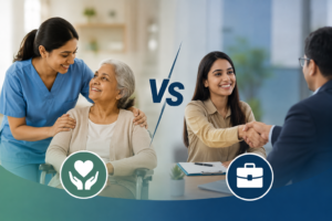 caregiver agency vs placement agency